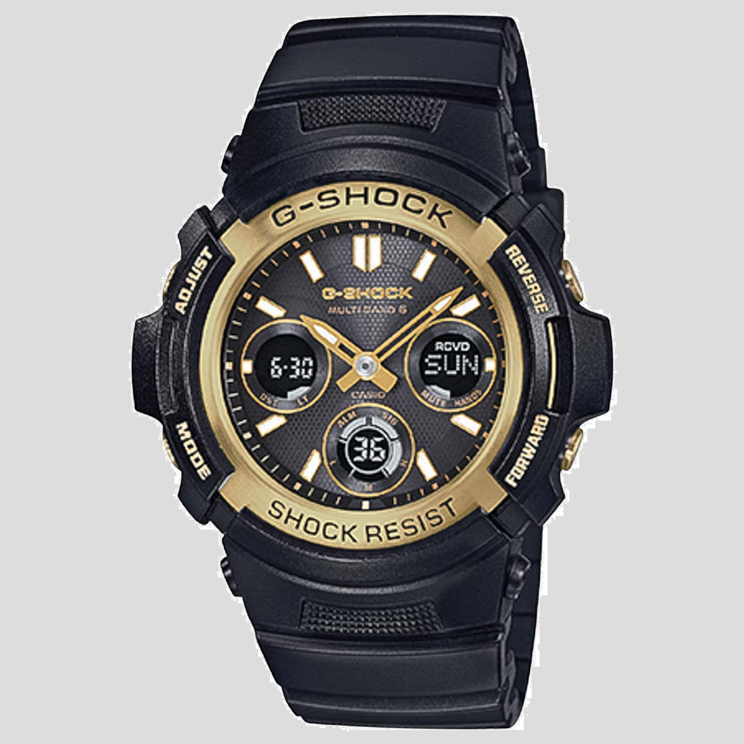 Lexzington - Home Of Prestigious Finds - G Shock Atomic Watch with Resin Band