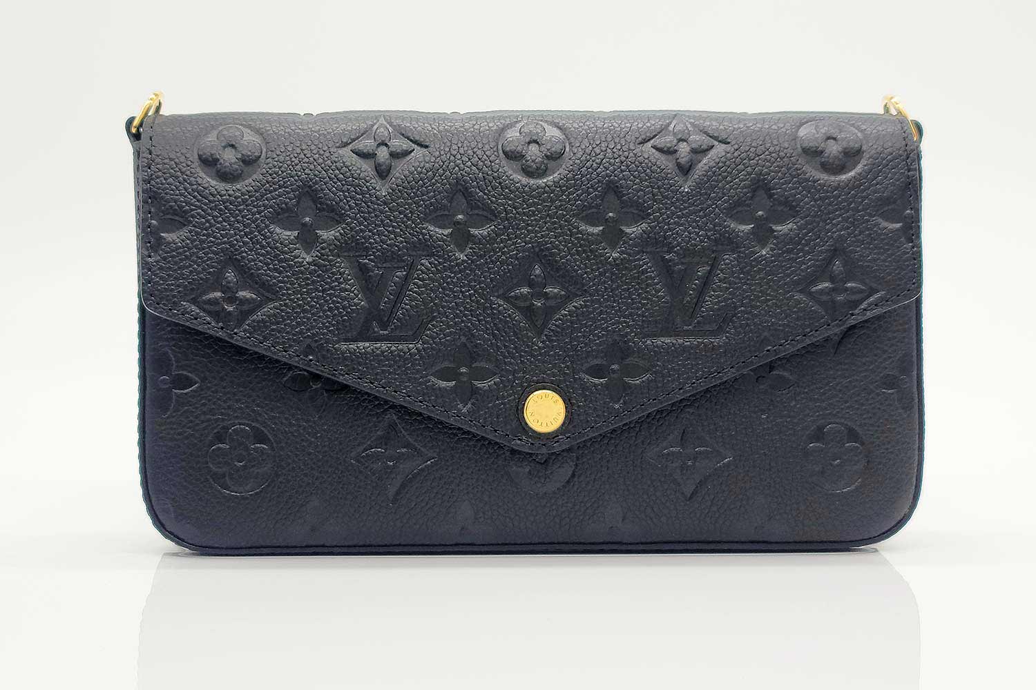 Lexzington - Home Of Prestigious Finds - LV Felicie Pochette Monogram Empreinte Leather