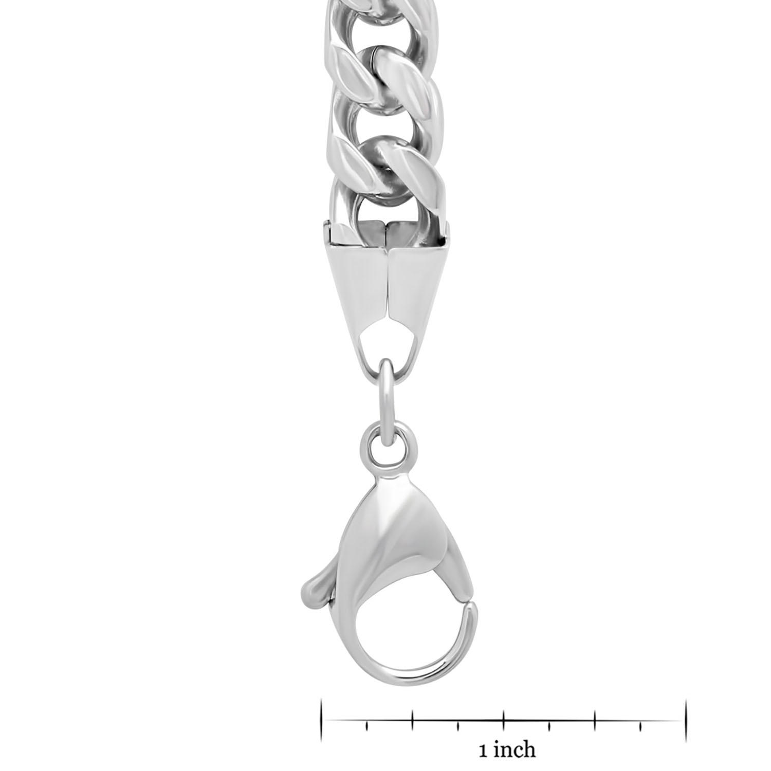 Lexzington - Home Of Prestigious Finds - Stainless Steel Link Chain and Bracelet Set