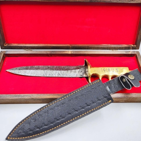 Lexzington - Home of Prestigious Finds - 1918 US Custom Made Knife with Box